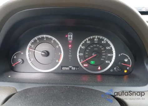 2009 Honda Accord 2.4 Ex-L z USA, uszkodzony, nr VIN 1HGCP26879A135132